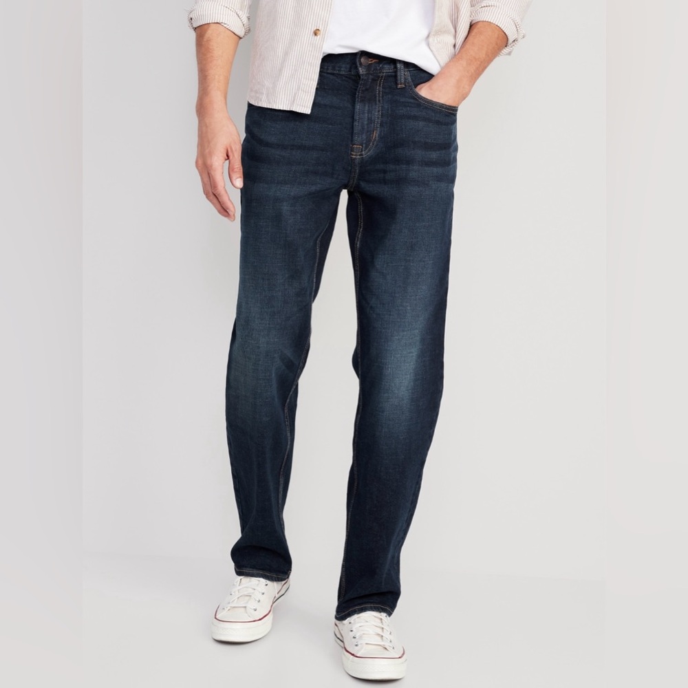 Old Navy Blue Loose Jeans Full-Length